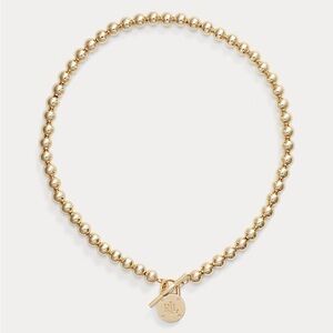 Ralph Lauren Gold Beaded Necklace
